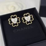 Chanel Four Leaf Clover Heart Earrings Abf311 B19851 Nafgv - Image 2