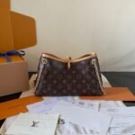 [Super Vip 1:1] Louis Vuitton Carryall BB Bag Monogram Brown 26Cm M13014 - Image 4