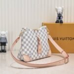 Louis Vuitton Odéon Shoulder Bag Damier Azur 26Cm - Image 3
