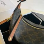 Celine Teen Lulu In Triomphe Canvas Tan 20Cm 120722Fqm 04Lu - Image 3