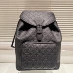 Louis Vuitton Montsouris Backpack Black 45Cm M23127 - Image 2