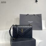 Saint Laurent Gaby Satchel In Quilted Black Gold 26Cm 6688631El071000 - Image 5
