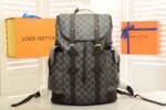 Louis Vuitton Christopher Mm Backpack Damier Graphite Canvas Black 44Cm N41379 - Image 2