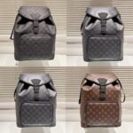 Louis Vuitton Montsouris Backpack Black 45Cm M23127 - Image 3