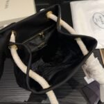 Prada Mariner Re Nylon Small Bucket Bag Black 22Cm 1Be082 2Hg8 F0002 V Ooo - Image 6