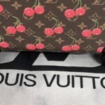 Louis Vuitton X Takashi Murakami Horizon 55 Suitcase Monogram Cherry 55Cm M13789 - Image 5