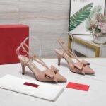 Valentino Bowow Slingback Pumps Rose Cannelle 7W2S0Mx5Ddt Gf9 - Image 3