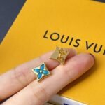 Louis Vuitton Color Blossom Bb Star Ear Stud Yellow Gold Q16641 - Image 4