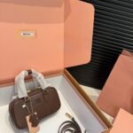 Miumiu Arcadie Bag Briarwood 23Cm 5Bb148 2Cr3 F0Nbl V Oon - Image 3
