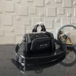[Super Vip 1:1] Louis Vuitton Keepall Cargo Bandoulière 25 Lv Night Black 25Cm M13988 - Image 3