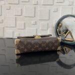 [Super Vip 1:1] Louis Vuitton Trunkie Bag Coated Canvas Brown 27Cm M14526 - Image 5