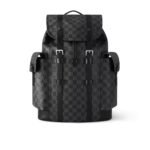 Louis Vuitton Christopher Mm Backpack Damier Graphite Canvas Black 44Cm N41379