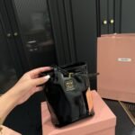 Miumiu Naplak Patent Pouch Black 15Cm 5Nf460 Adnt F0002 - Image 2