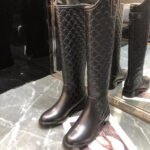 Gucci Guccissima Riding Boot Black - Image 3