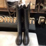 Gucci Guccissima Riding Boot Black - Image 4