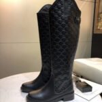 Gucci Guccissima Riding Boot Black - Image 6