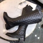 Gucci Guccissima Riding Boot Black - Image 7