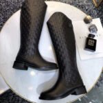 Gucci Guccissima Riding Boot Black - Image 8