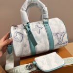 Louis Vuitton Keepall Bandouliere Travel Bag 25Cm M22527 - Image 9