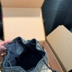 Louis Vuitton Noe Bag Monogram Denim Blue 25Cm - Image 8