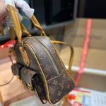 Louis Vuitton Manhattan PM Bag Monogram Canvas Brown 29Cm - Image 3