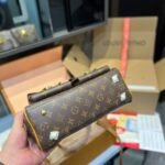 Louis Vuitton Manhattan PM Bag Monogram Canvas Brown 29Cm - Image 4
