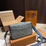 Louis Vuitton Diane Monogram Denim Blue 24Cm - Image 6