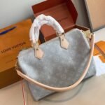 Iconic Set: Speedy Soft 30 And Lisa Wallet Bicolor Monogram - Image 7