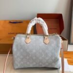 Iconic Set: Speedy Soft 30 And Lisa Wallet Bicolor Monogram - Image 3