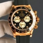 Rolex Cosmograph Daytona Bright Black And Golden With Diamonds 40Mm 126518Ln - Image 2