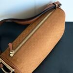 Gucci Half Horsebit Medium Shoulder Bag Brown GG Suede 31Cm ‎860787 AAEE7 2118 - Image 4