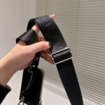 Prada Triangle Leather Mini Bag Black 27Cm 1Bh190 2Bya F0002 V Bro - Image 8