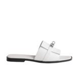 Hermes Giulia Sandal White H231056Z 90360