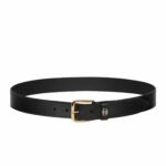 Gucci Belt With Interlocking G Detail Black Leather 35Mm ‎673921 Ap00G 1000