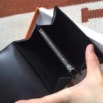 Hermes Constance Slim Wallet Noir 12Cm H082060Ck89 - Image 7