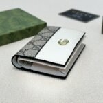 Gucci Bi Color Gg Marmont Small Wallet Beige And White 11Cm 658610 17Wag 9096 - Image 3