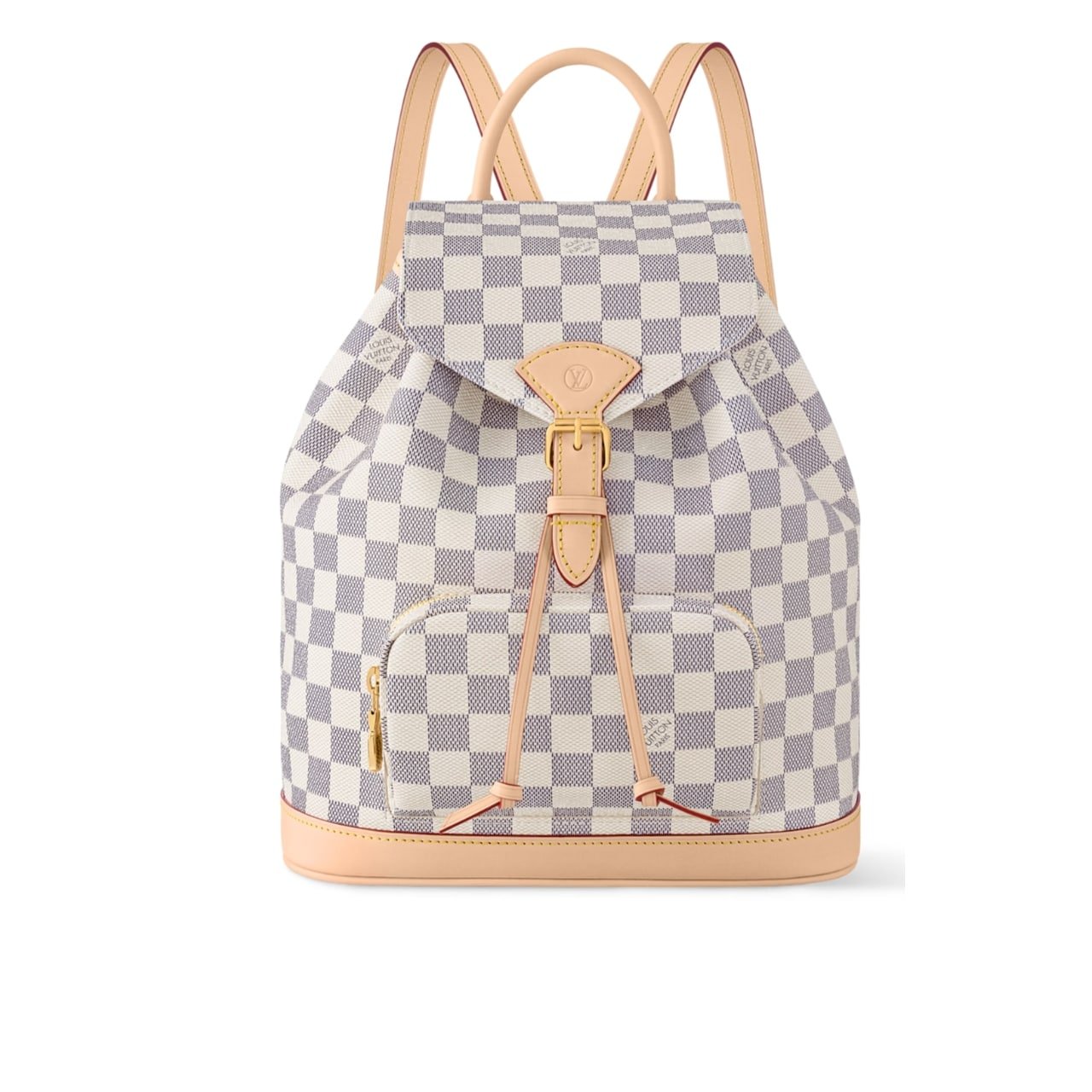 62-2-5 Louis Vuitton Montsouris PM Damier Azur 30Cm N00120 - Image 1
