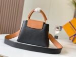 Louis Vuitton Capucines Bb Black Arizona 27Cm M59466 - Image 8