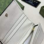 Gucci Bi Color Gg Marmont Small Wallet Beige And White 11Cm 658610 17Wag 9096 - Image 7