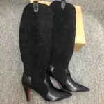 Christian Louboutin Santia Botta 85 Boots Black 3220701Bk01 - Image 6