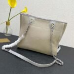 Chanel Deauville Shopping Canvas Tote Bag 33Cm A67001 - Image 3
