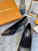 Louis Vuitton Cherie Pump Black Brown 1A8N7F - Image 5