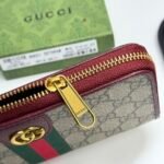 Gucci Ophidia Zip Around Wallet Red 19Cm - Image 7
