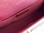 Chanel Medium Boy Caviar Handbags Red 25Cm - Image 9
