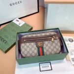 Gift Set: Gucci Gg Ophidia Belt Brown Bag And Gg Baseball Cap Brown - Image 4