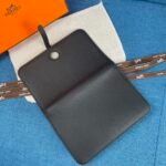 Hermes Dogon Duo Long Wallet Black 20Cm - Image 8