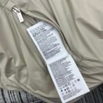 Miumiu High Neck Reversible Puffer Jacket Beige - Image 9