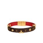 Louis Vuitton Reversible Monogram Bracelet Brown