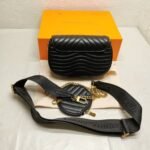 Louis Vuitton New Wave Multi Pochette Black 19Cm M56461 - Image 3