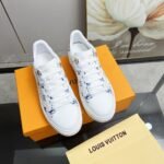 Louis Vuitton Time Out Sneaker Blue 1Ahoof - Image 3